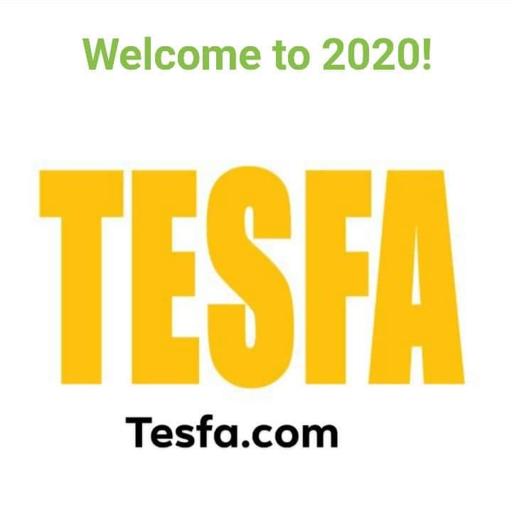 Welcome to 2020 Tesfa - happy new year Tesfa.com