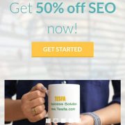 50% off SEO now with Tesfa.com/SEO